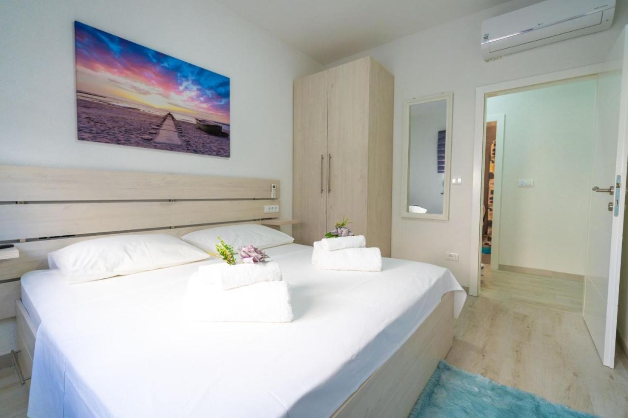 Seaview Relaxation Apartment Podstrana Ngoại thất bức ảnh